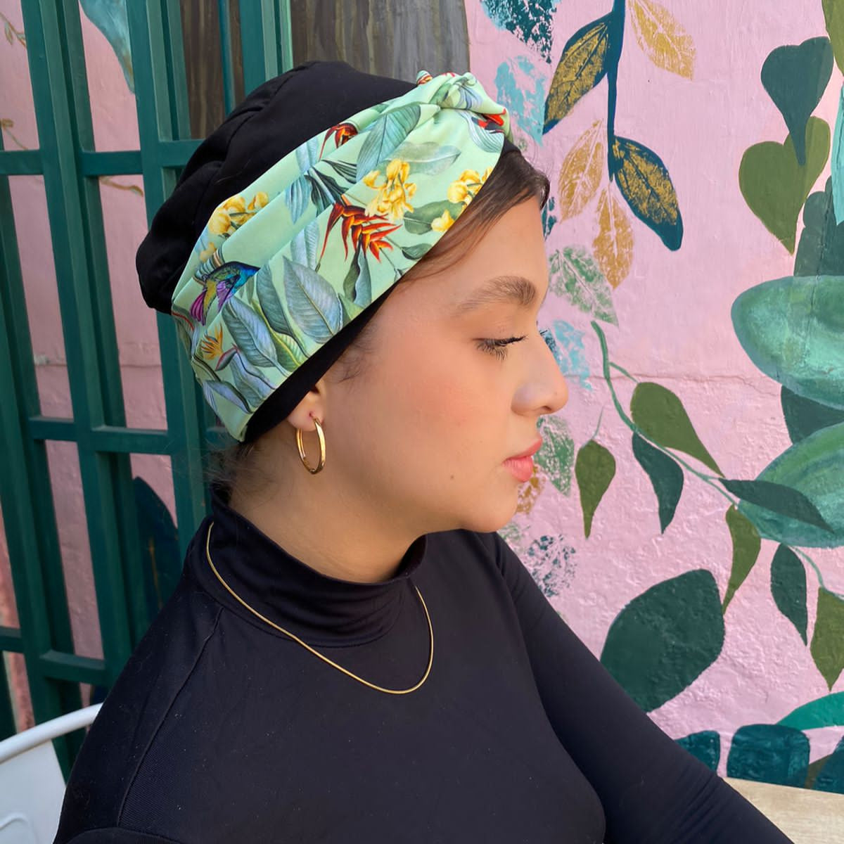 Turbante alejandra. oncologico para mujer