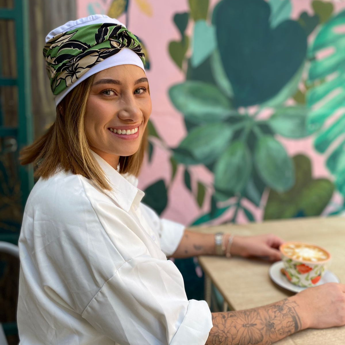 Turbante alejandra. oncologico para mujer