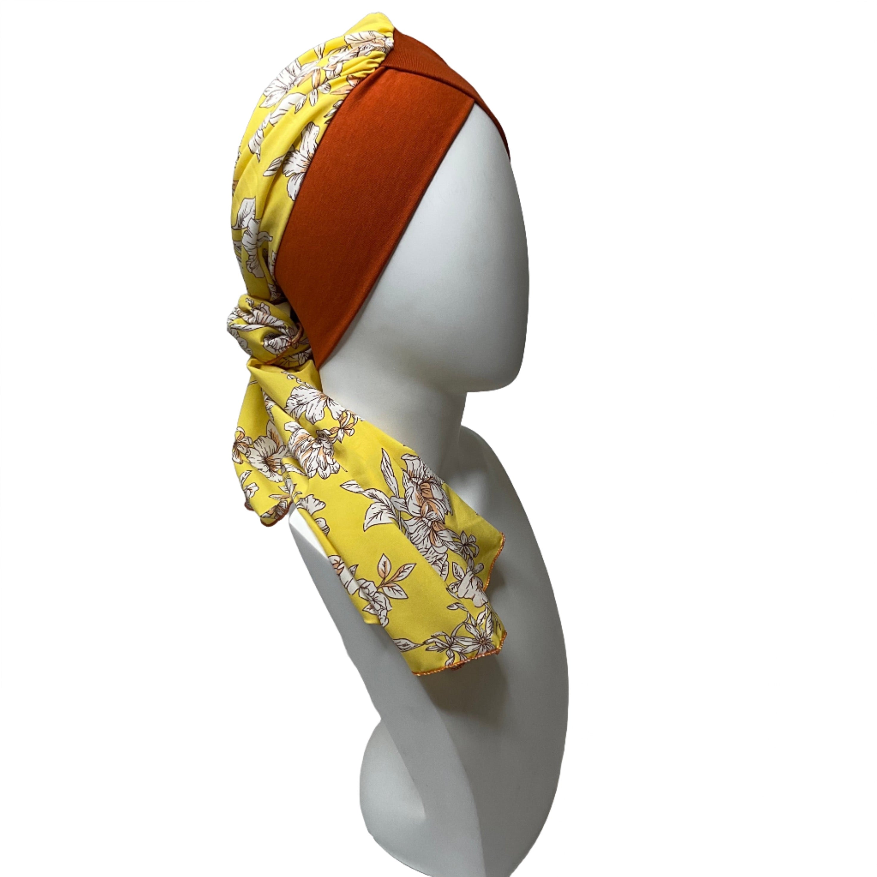 Turbante alicia. Para cuero cabelludo sensible. Colombia