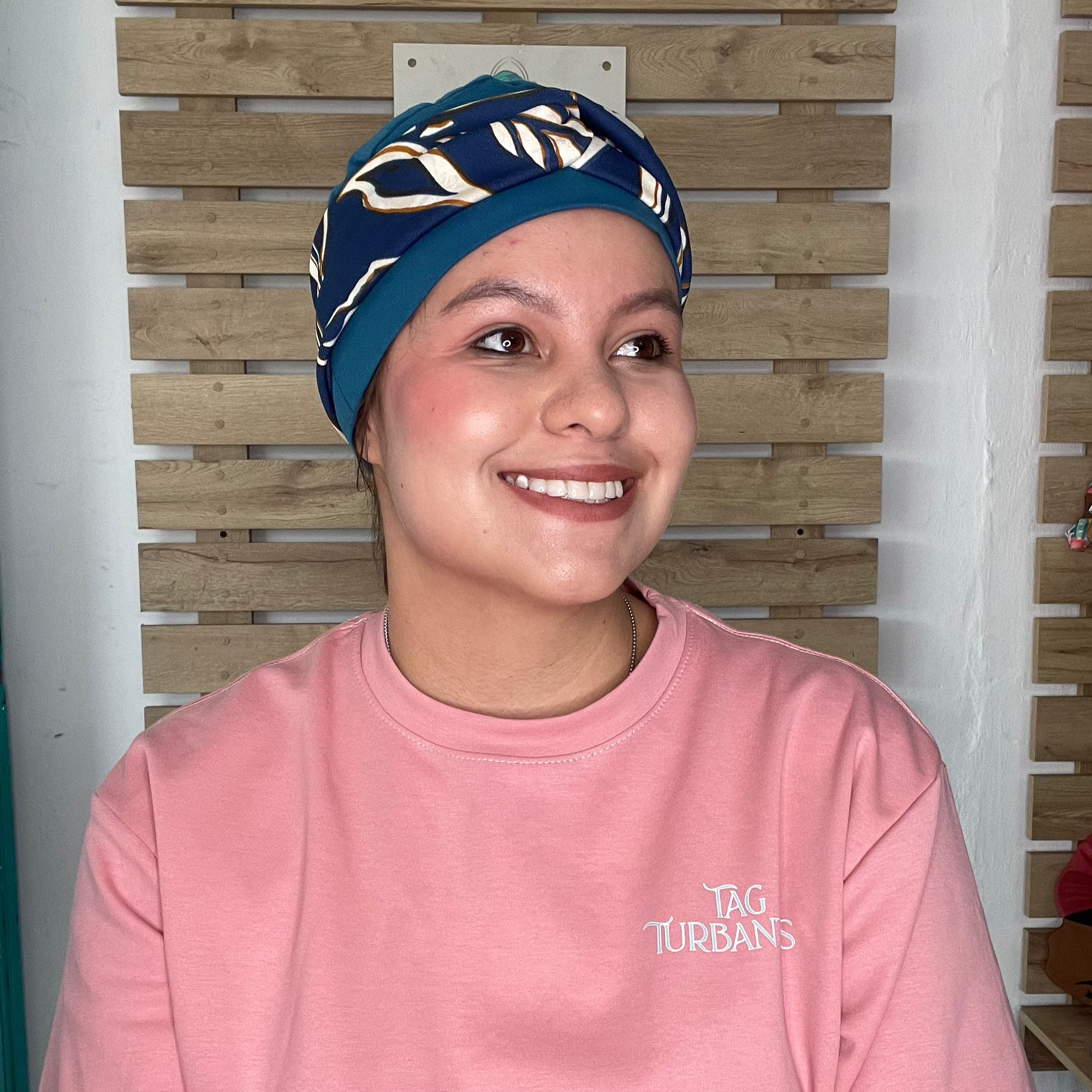 Turbante alejandra. oncologico para mujer