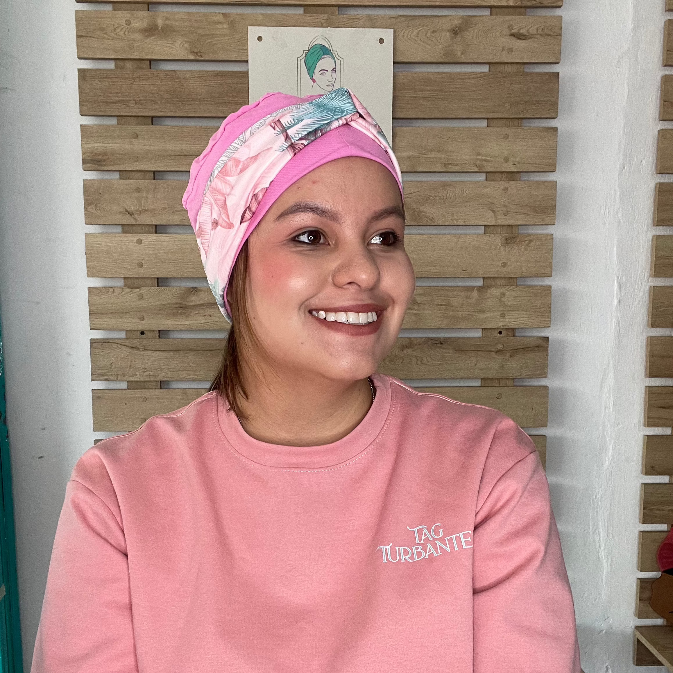 Turbante alejandra. oncologico para mujer