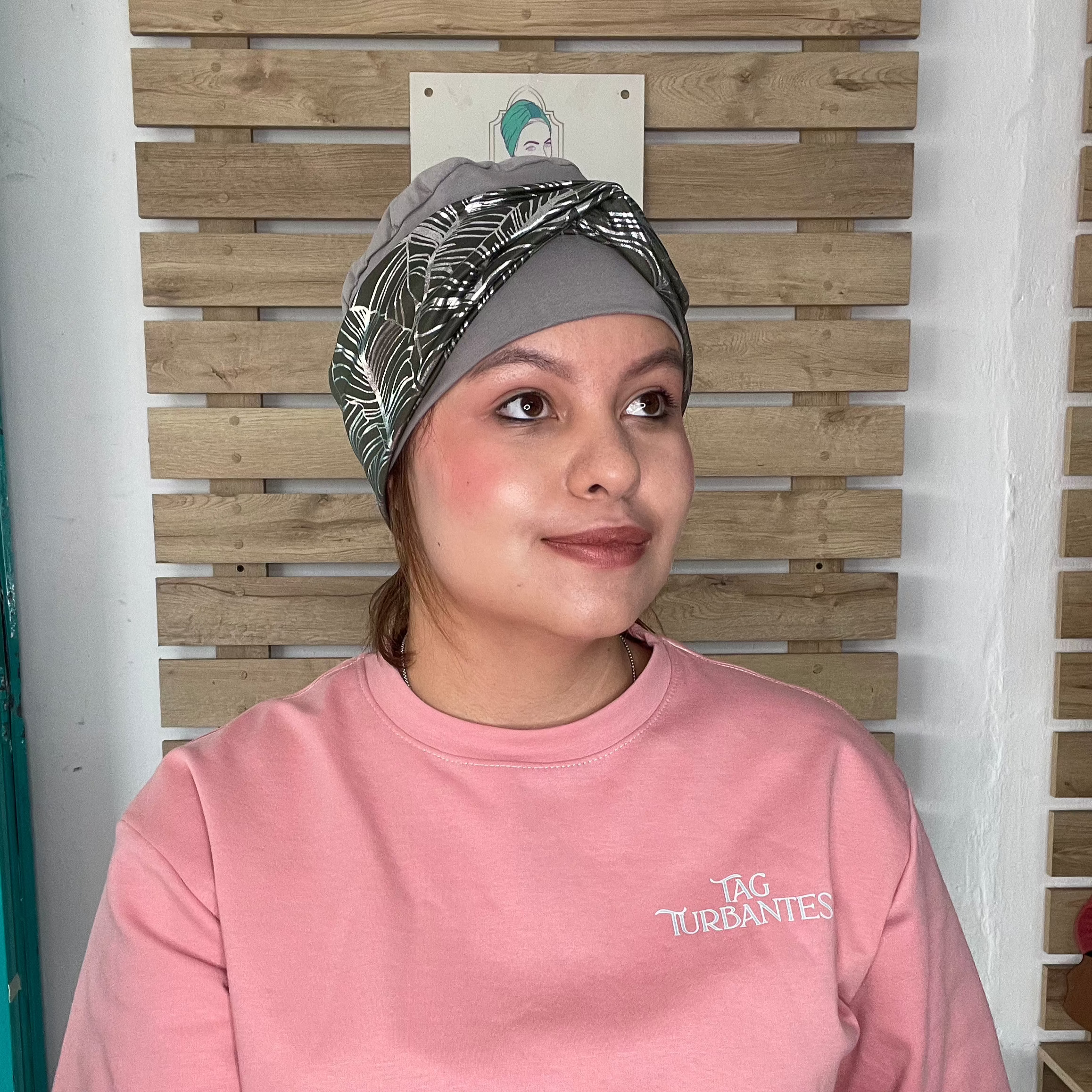 Turbante alejandra. oncologico para mujer