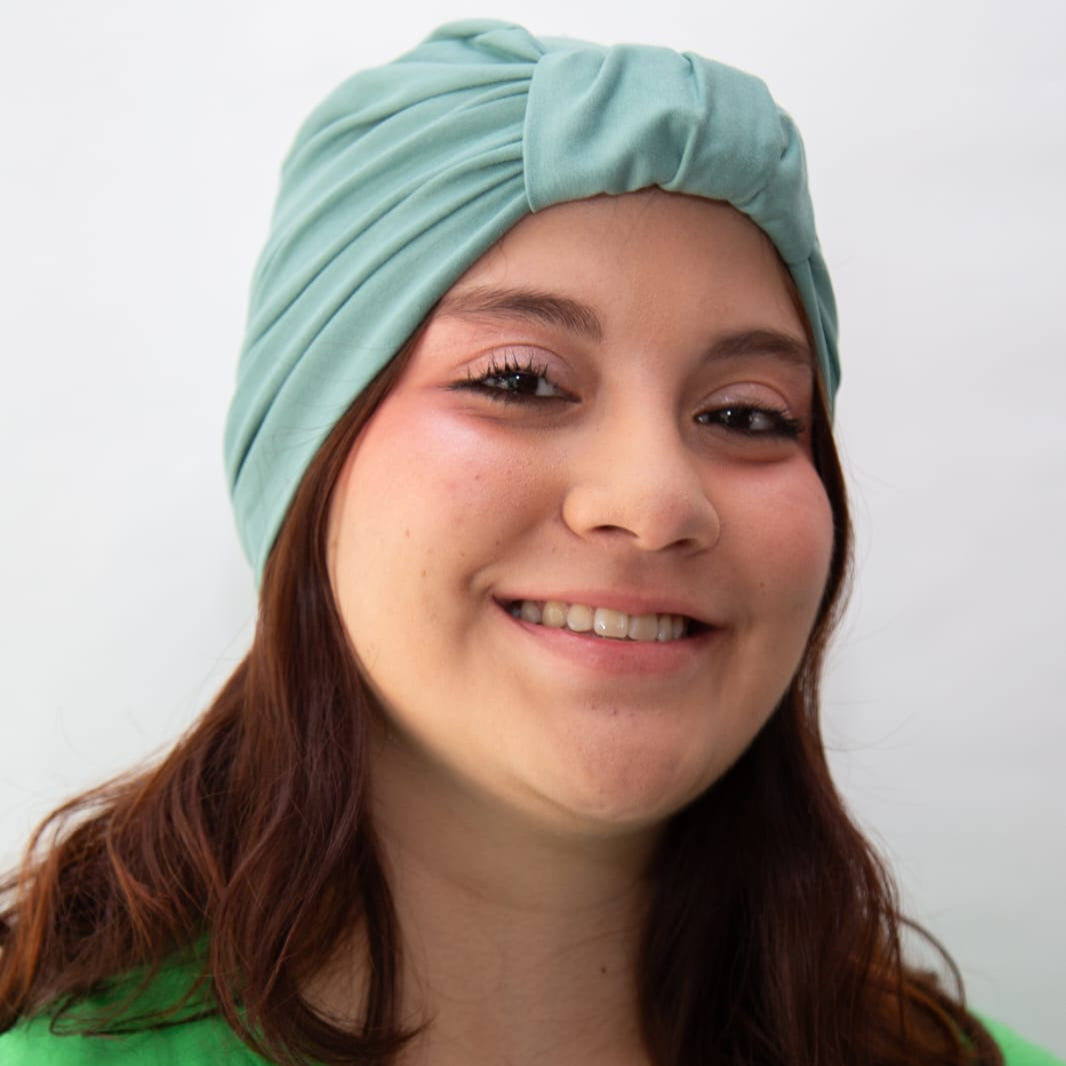 Turbante magica. Oncologico hipo alergénico para mujer