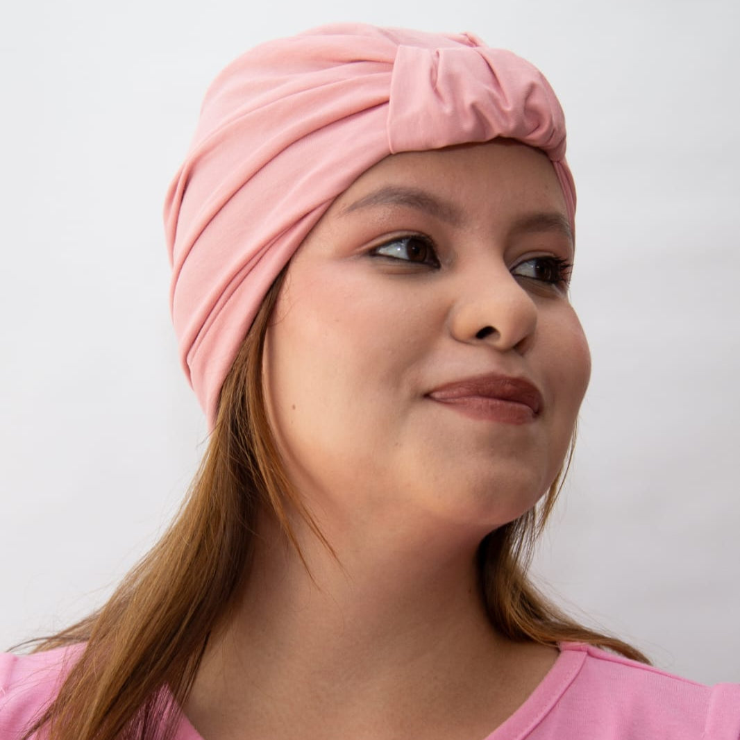 Turbante magica. Oncologico hipo alergénico para mujer