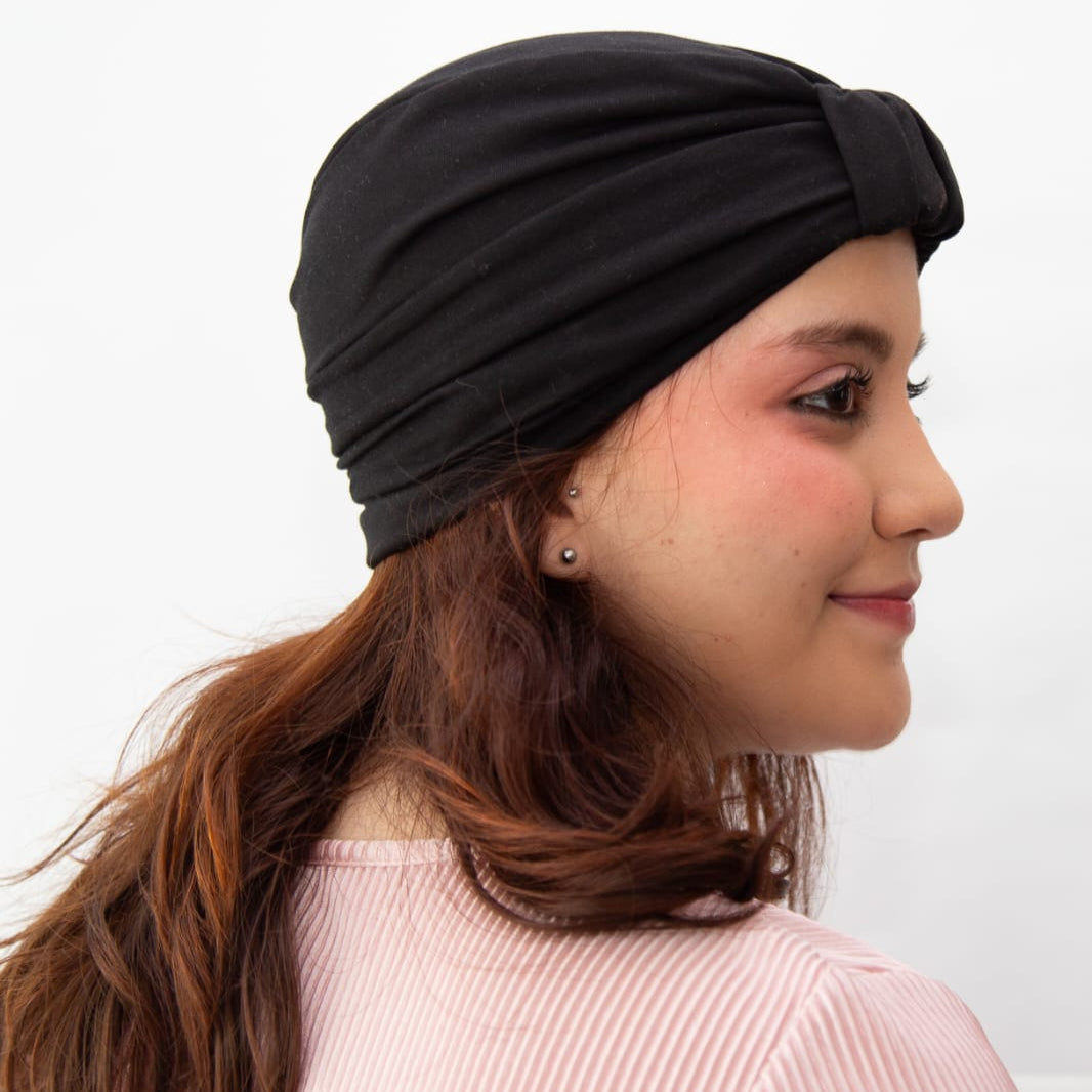 Turbante magica. Oncologico hipo alergénico para mujer