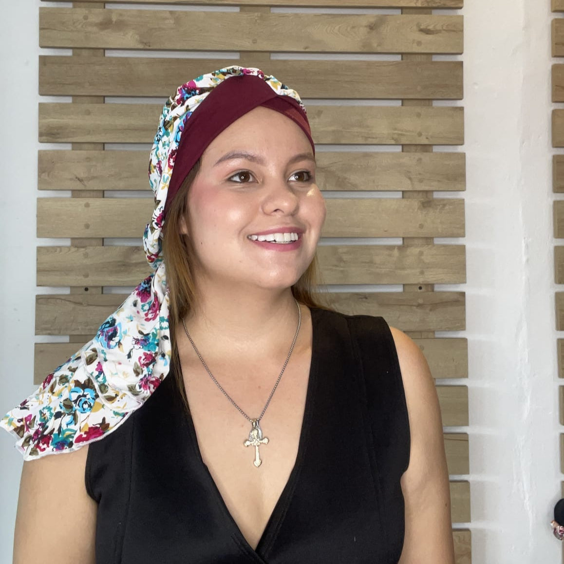 Turbante alicia. Para cuero cabelludo sensible. Colombia