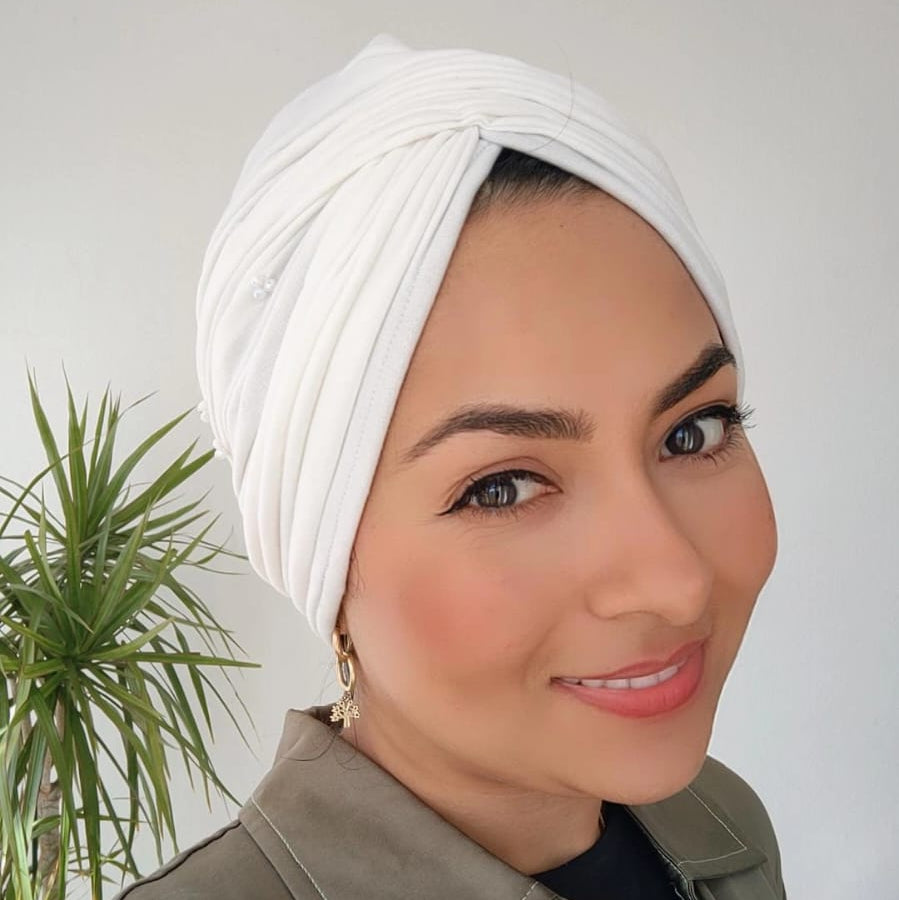 Turbante oriana. Turbantes elegantes Colombia