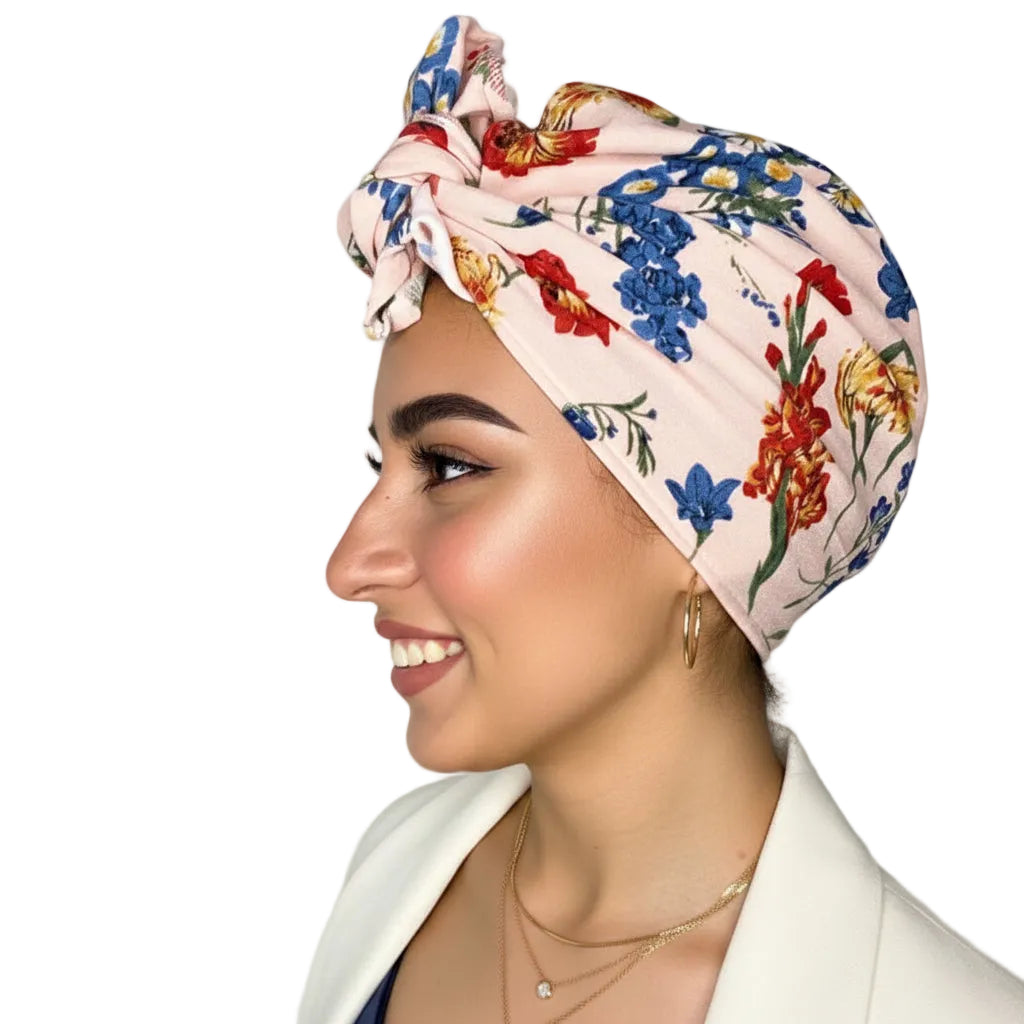 Turbante deportivo. oncologico Medellin Colombia