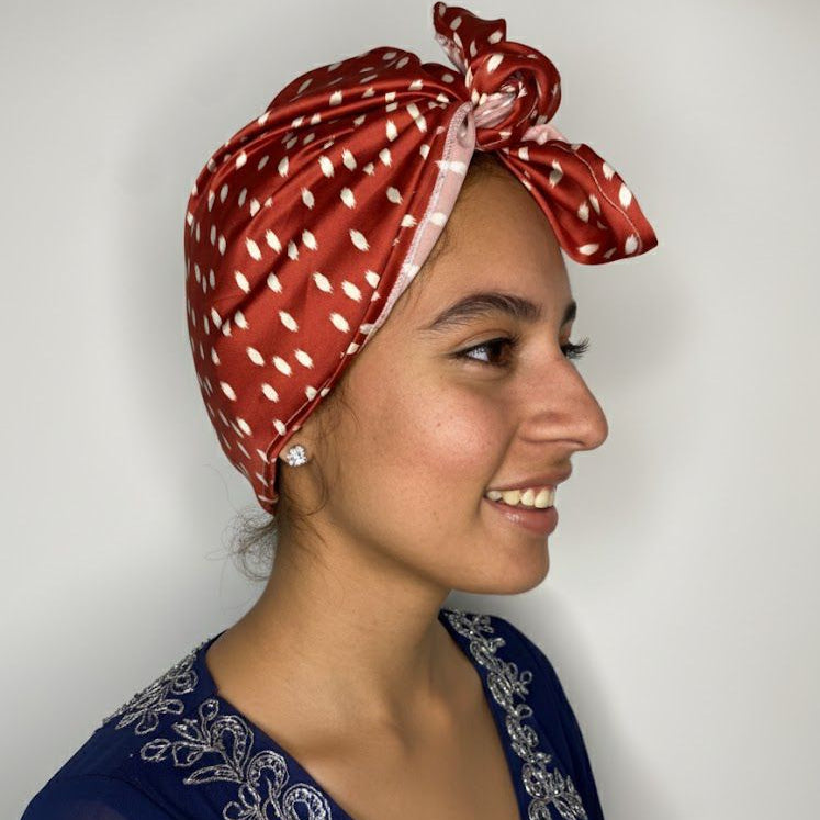 Turbante deportivo. oncologico Medellin Colombia