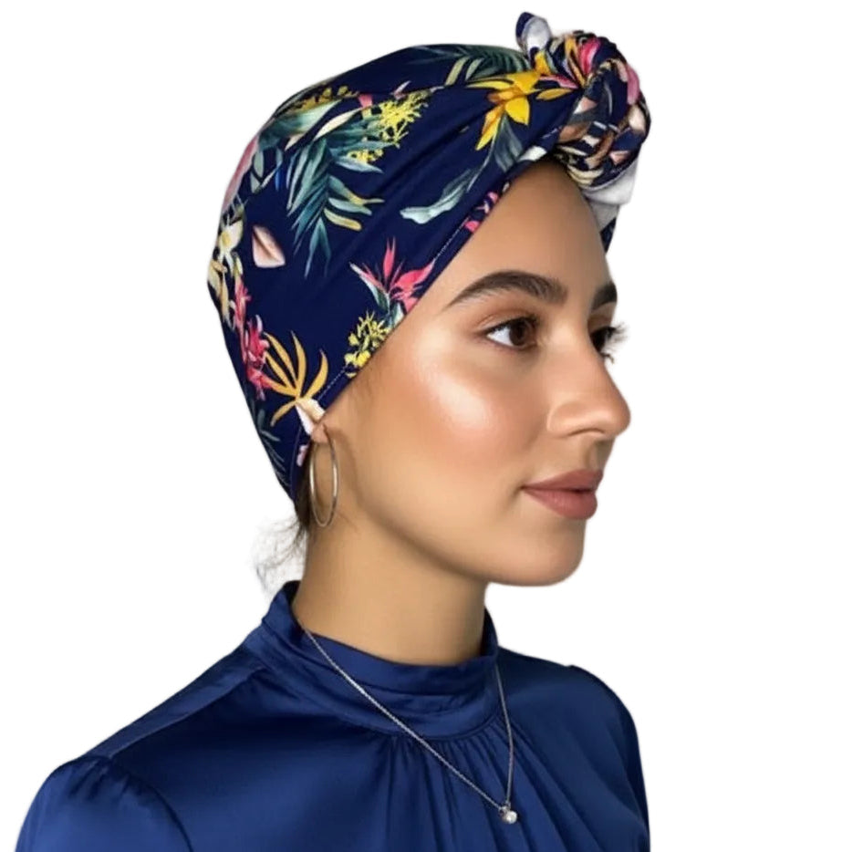 Turbante deportivo. oncologico Medellin Colombia