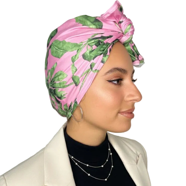 Turbante deportivo. oncologico Medellin Colombia