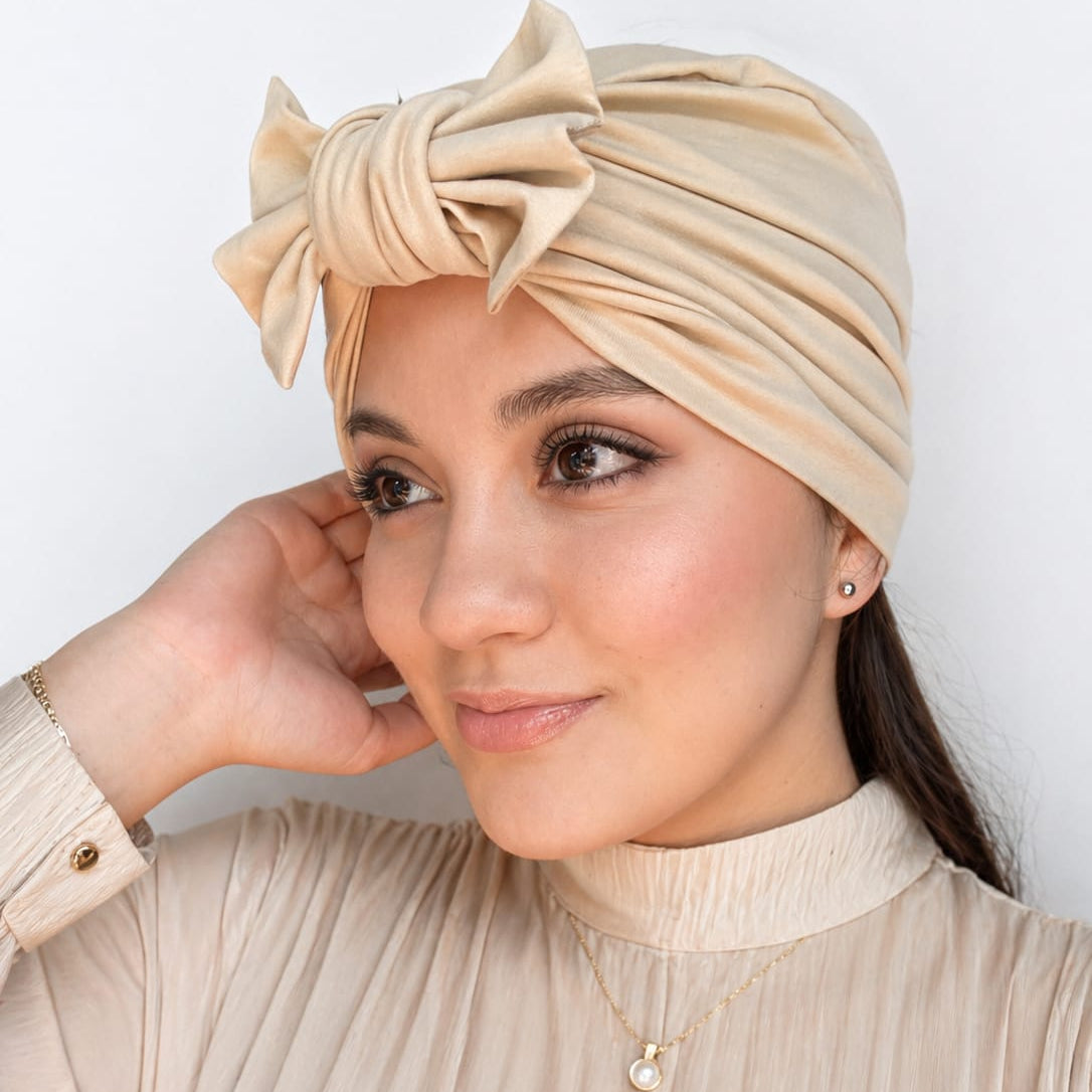 Turbante magica. Oncologico hipo alergénico para mujer