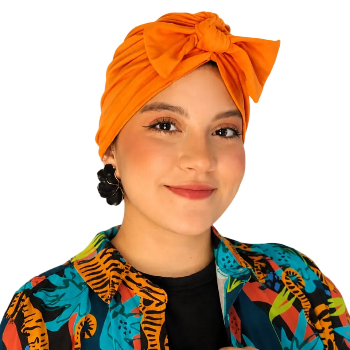 Turbante valiente. Oncologico Medellín para mujer