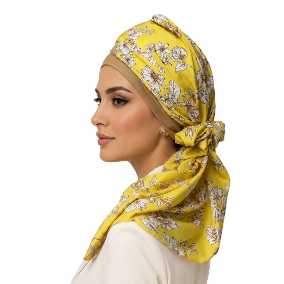 Turbante alicia. Para cuero cabelludo sensible. Colombia