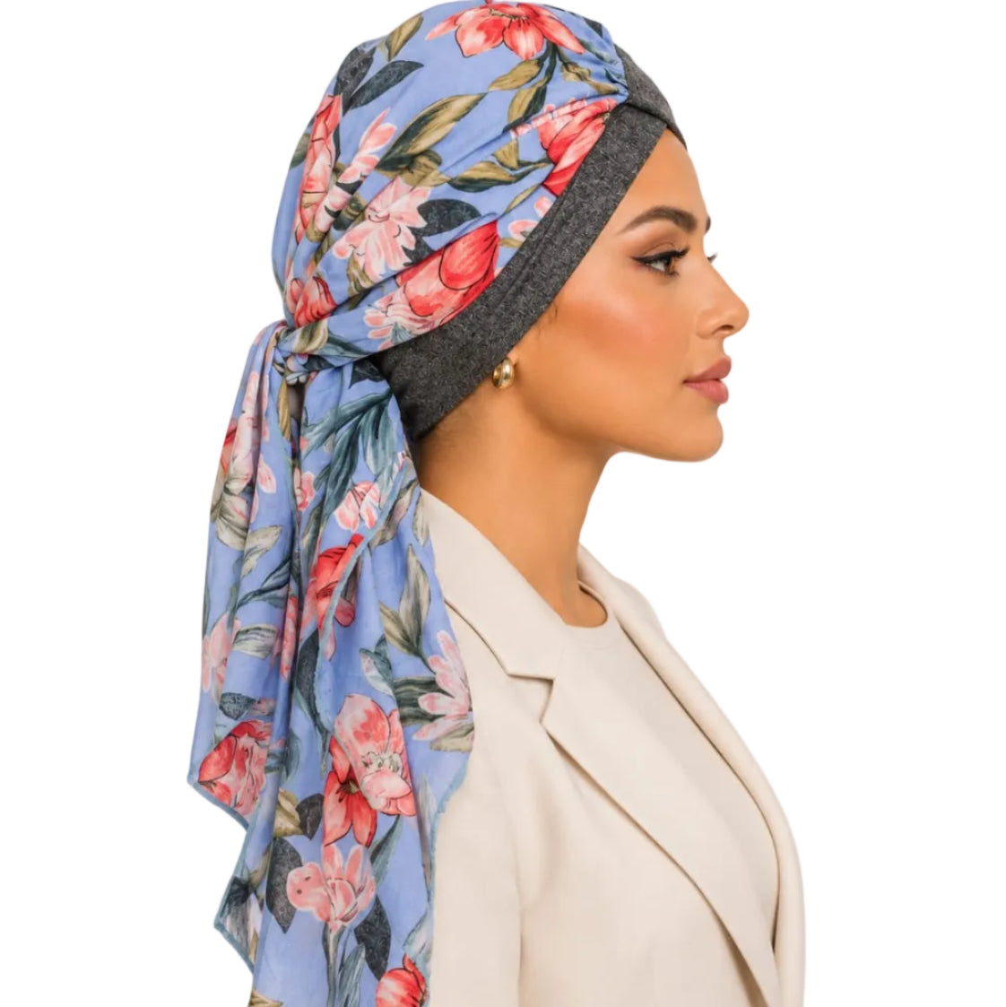 Turbante alicia. Para cuero cabelludo sensible. Colombia