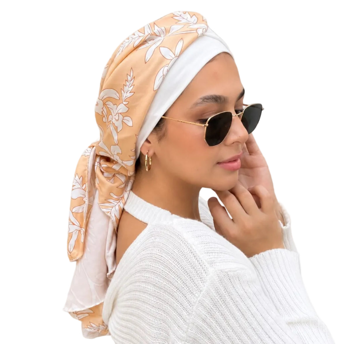 Turbante alicia. Para cuero cabelludo sensible. Colombia