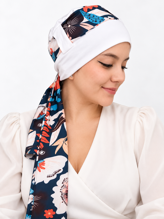 Turbante Amorosa lazo intercambiable tag turbantes