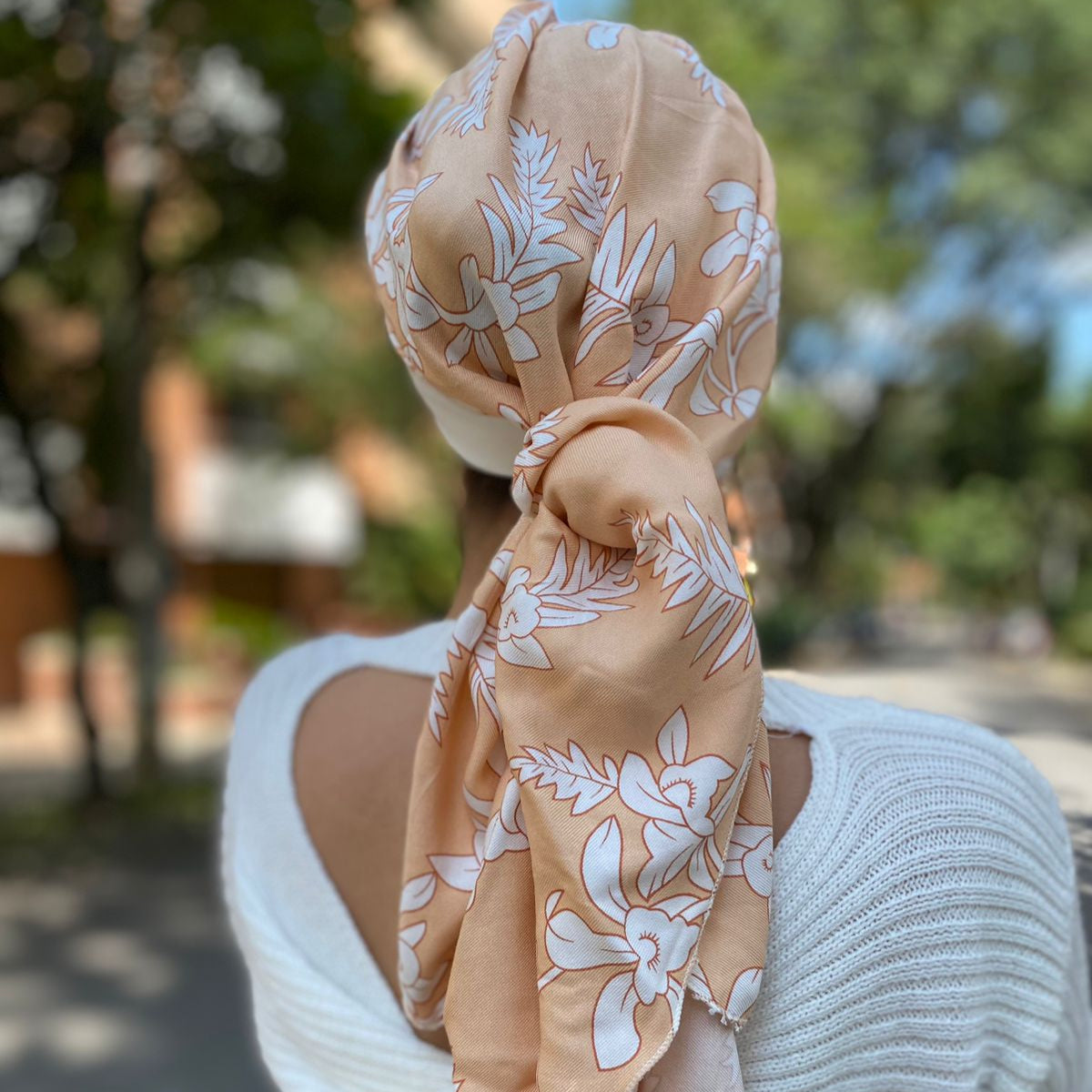 Turbante alicia. Para cuero cabelludo sensible. Colombia